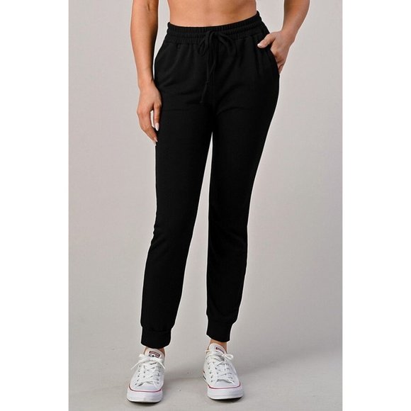 JOGGER BLACK PANTS - Picture 2 of 3